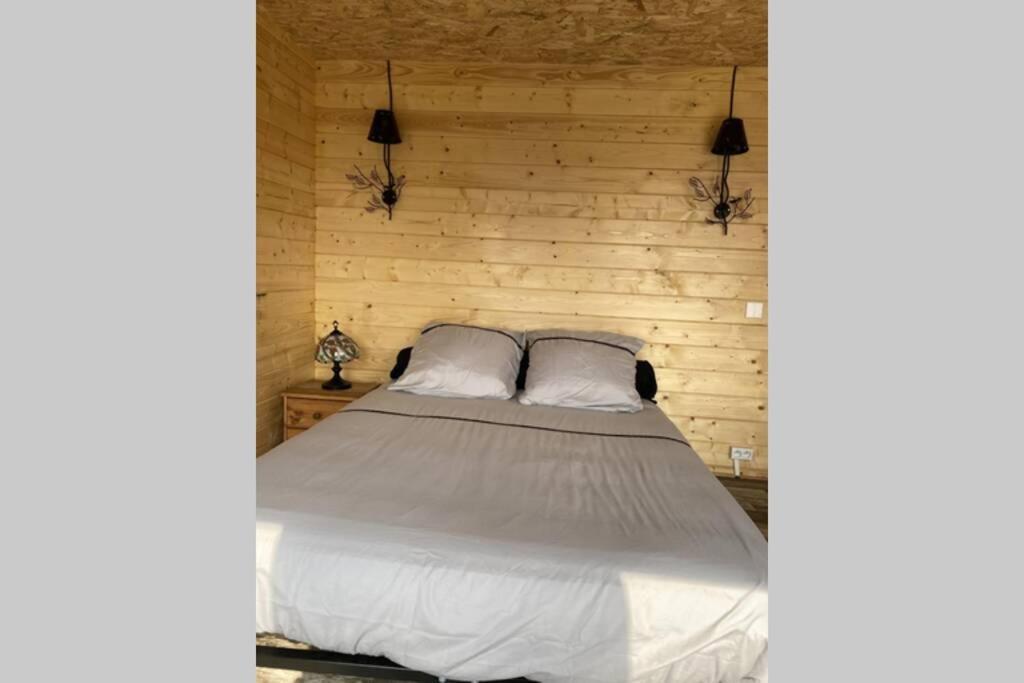 Charmant Chalet Pour 2 Personnes Spa Prive Massillargues-Attuech Zewnętrze zdjęcie